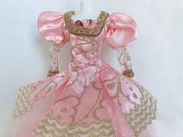 Barbie Doll "Rapunzel" Medieval Princess Pink Outfit - 1990s ...