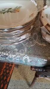 Qedimi Almaniya Kahla 12 neferlik yemek desti 4 cur bowqabla ...