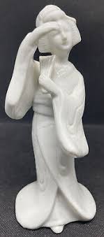 Vintage Homco Japanese Geisha Girl Porcelain Figurine | eBay