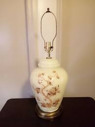 Table Lamp Vintage Porcelain Ginger Jar Oriental Style 3 Way ...