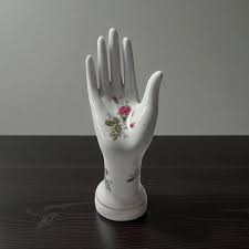 Porcelain Hand Jewelry Ring Holder - Etsy