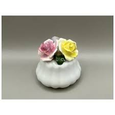 Vintage Sandford Porcelain Flowers, 2.5" (H), England. For ...