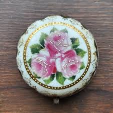 Vintage Czechoslovakia Porcelain Hinged Box | Mercari