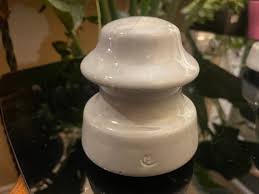 Canadian Pacific RY Co. grijze koepel porseleinen telegraaf-/telefoonspoorisolator - Etsy Nederland