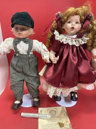 Kisses & Jacques "Love at First Sight" porcelain doll set ...
