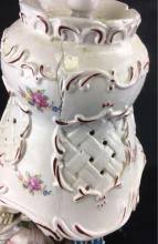Sold at Auction: French Capodimonte Style Porcelain Lamp