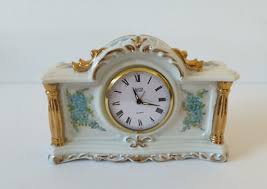 Vintage Landex Royal Craft Quartz Alarm Clock Japan/made of Porcelain | eBay