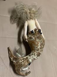 OOAK Jewled Mermaid Doll Sandie Nowell Magic Fantasy Nymp ...