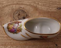 Vintage Limoges Porcelain Miniature Shoe - France - Etsy