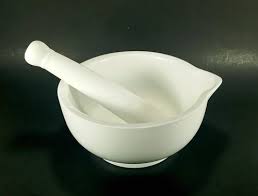 Crate & Barrel Mortar & Pestle Bowl Large White Porcelain 8.5" Guacamole Masher | eBay