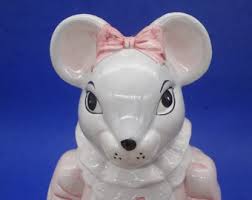 COOKIE JAR ~ MELINDA the Mouse, House of Lloyd, 1990 - Etsy