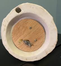 Vintage Beautiful White Santa Music Box Figurine | eBay