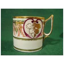 Derby Coffee Cup, Duesbury & Kean, Ornate Design C1810 ...