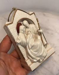 LENOX Holy Family Mary Joseph Baby Jesus Nativity Christmas ...