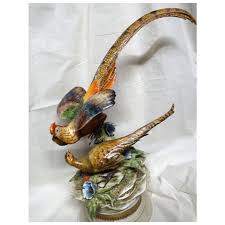 ANTONIO BORSATO (1911 - 1982) - Extremely Rare, Huge "Courting Birds". For Sale at Ruby Lane