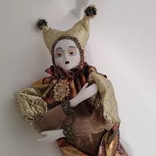 Art | Porcelain Court Jester Musical Figurine | Poshmark