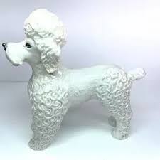 Rosenthal | Art | Rosenthal Standing Poodle Dogdetail Textured Porcelain Handmade In Germany | Poshmark