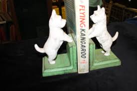Cast Iron Scotty Dog Bookends | Rustys