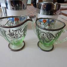 Antique Sterling Silver Cream and Sugar Set - Etsy