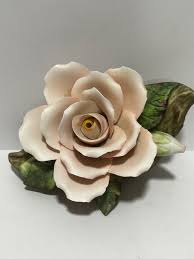 Vintage Porcelain Flower Bouquet: E&R Golden Crown Italy ...