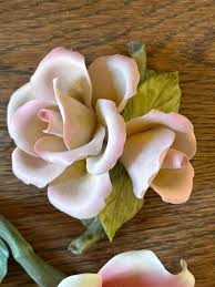 Sold at Auction: Capodimonte Porcelain Flowers And More