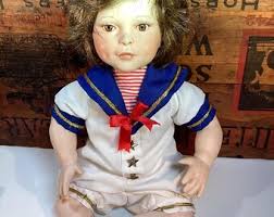 Paradise Gallery Collectible Music Box Doll in Sailor Suit ...