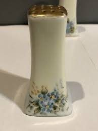 Vintage Porcelain Hand Painted Salt And Pepper Shakers Japan | eBay