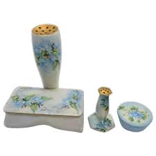 Hatpin Holder with Box plus Matching Mini Set, Mother and Daughter set. For Sale at Ruby Lane