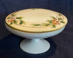 Vintage Victoria Porcelain Tray - Etsy