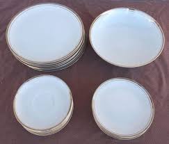 Vintage Royalton Japan Porcelain Dinnerware Set: Golden ...