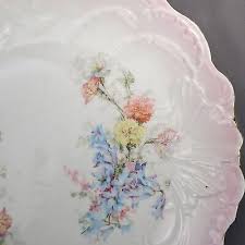 Wildflower finger hole large plate fractured 10.75" Diameter | eBay