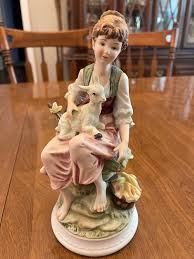 Peasant Girl Holding Lamb Andrea Sadek - Etsy Australia