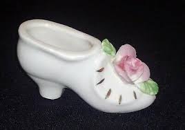 Lot Of 3 Vintage Porcelain Ceramic shoe figurines JAPAN ...