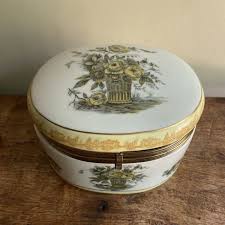 ISCO Vintage Japan Hand Painted Roses Porcelain Oval 6.5x 4x ...