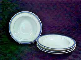 Villeroy & Boch LOUISIANA - 4 Soup Bowls / Plates 7.75" | eBay
