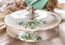 Antique Serving Covered Vegetable Bowl ( Sevres?) - Etsy