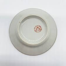 Vintage Weisley China Green Stripe Fruit on Vine Hand Painted Butter Pat Dish 3” | eBay