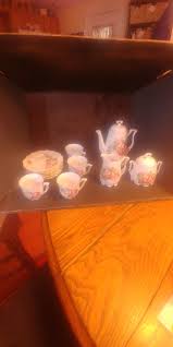 PM&M Schwarzenhammer Circa 1905-2010 Child's 12 Pieces Partial Porcelain Tea Set. Flora Sprays. Some Damage. See Full Description. INV#0974 - Etsy