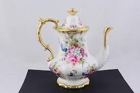 HAMMERSLEY LADY PATRICIA MEMBER OF SPODE GROUP SCALLOPED COFFEE POT & LID - MINT | eBay