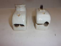 Vintage Porcelain Electrical Fixtures For Parts Or Repair ...