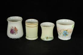 VINTAGE LOT OF 4 CHINA PORCELAIN BAVARIA GERMANY TOOTHPICK ...