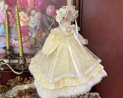 Pink Lolita Style Vintage BJD Doll Dress Court Style Doll Skirt With Headwear for 1/3, 1/4, 1/6 YOSD, MSD, Blythe, Smart Doll Outfit Clothes - Etsy