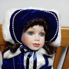 American Classics Porcelain CHERISH CHRISTMAS DOLL 24” IN BOX | eBay