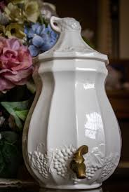 Buy Vintage - Ornate Ceramic Faux Fountain & Basin Wall ...