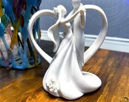 Vintage 1930's New Old Stock Bisque Bride and Groom Cake Topper~3" Heirloom Wedding Cake Topper~bridal Cupcake Topper~wedding Keepsake - Etsy Canada