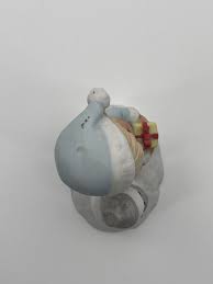 Vintage Porcelain HOMCO Christmas Figurine 5613 Boy With ...