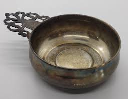 Vintage Porriger Handled Bowl Silverplate Wallace 633 Small ...