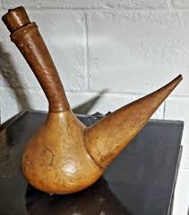 Wine Decanter Hand Made Leather Vintage In Spain by Artesania Raymon | #4652889356