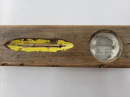 Vintage 24" Wooden Bubble Level. 5 Of 6 Working. Unbranded ...