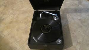 Vintage Rare HIS MASTER`S VOICE GRAMOPHONE w Original Box | eBay